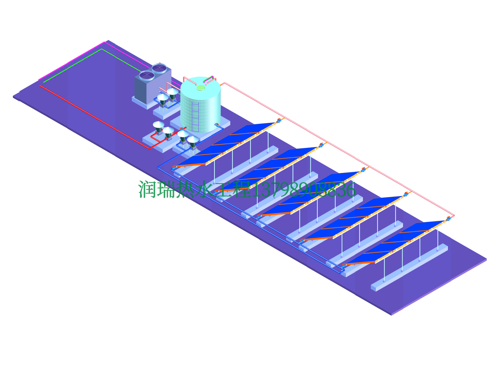 一、太陽(yáng)能熱水的概述。